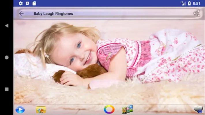 Baby Laugh Ringtones android App screenshot 1