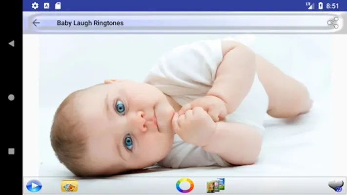 Baby Laugh Ringtones android App screenshot 8